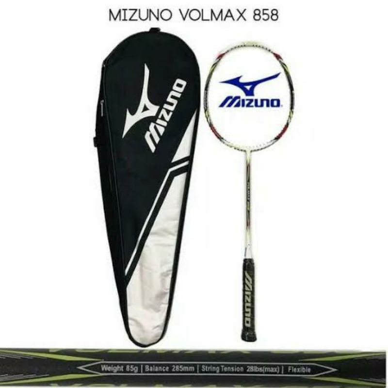 NEW Raket Badminton Oversize / Kepala Besar MIZUNO VOLMAX 858 ORIGINAL