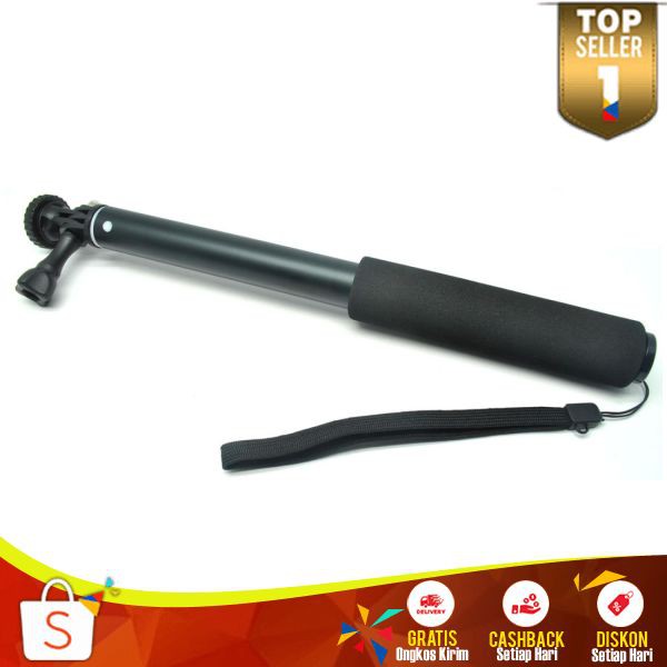 Tongsis Monopod TX 01 Round Mount Action Camera/Smartphone Tongkat Narsis Nyaman Ringan Anti Slip