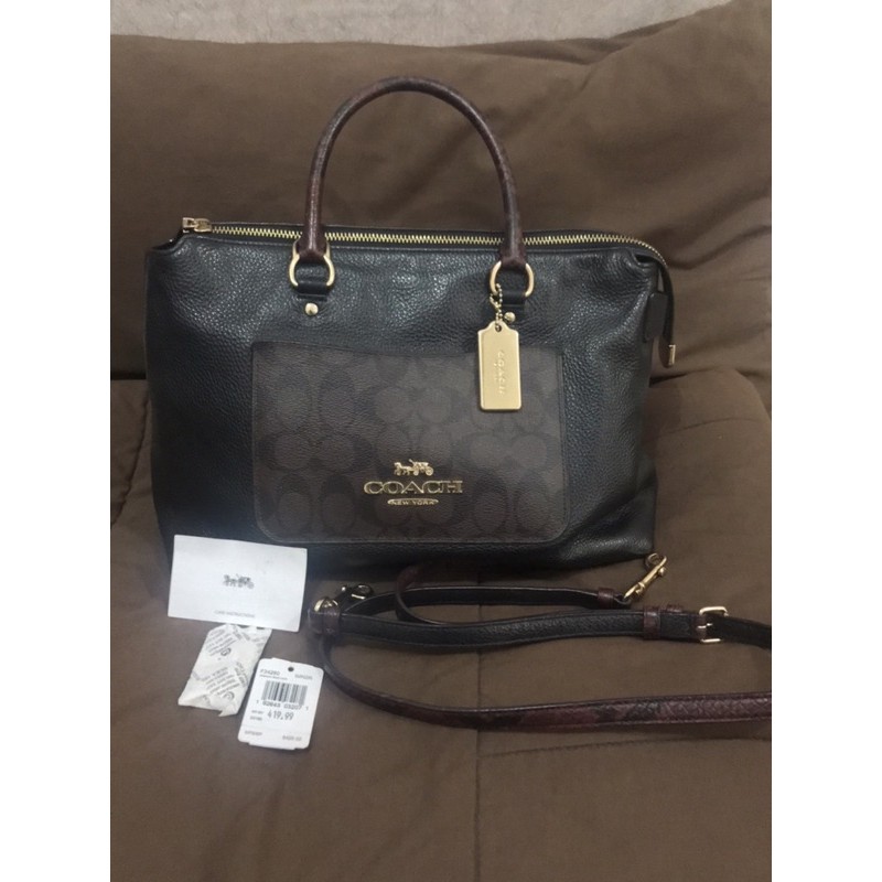 preloved tas coach kelsey large original