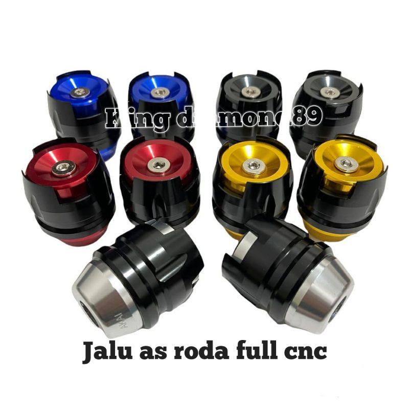 Jalu AS RODA FULL CNC AKAI RACING BISA BUAT SEMUA MOTOR UNIVERSAL COCOK SEMUA MOTOR