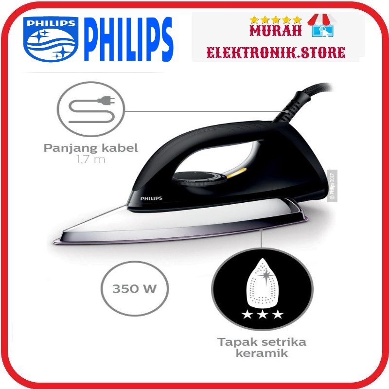 Setrika Philips HD 1173 / HD1173 GARANSI RESMI