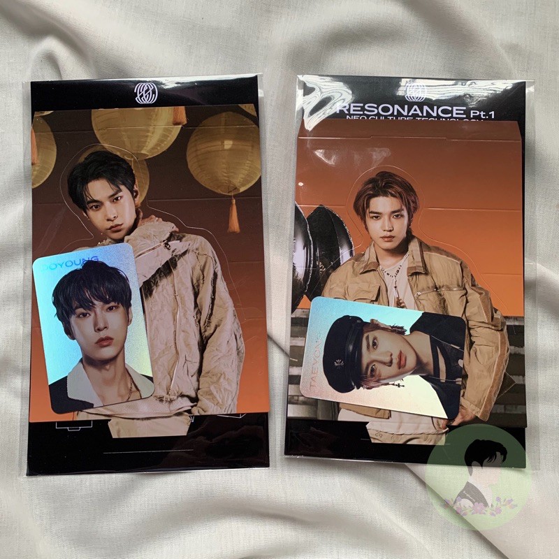 Hologram Holo Standee Doyoung Taeyong Resonance Pt.1 Photocard PC NCT 127 NCT 2020