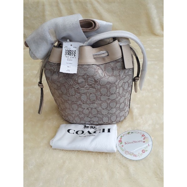 Coach Signature Bucket Bag