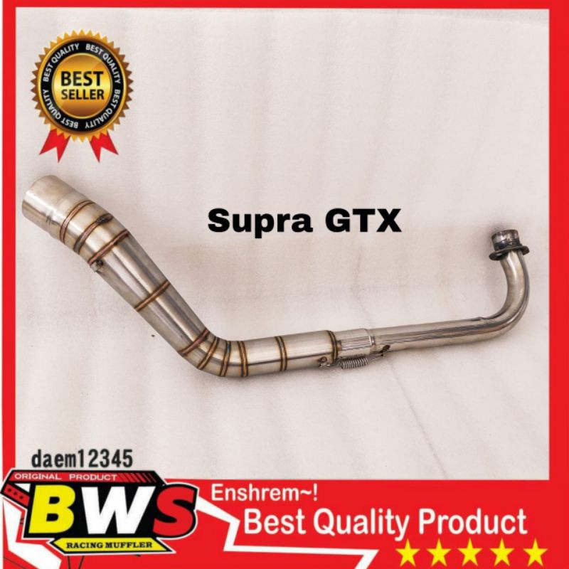 Leheran knalpot Supra GTX stainlles