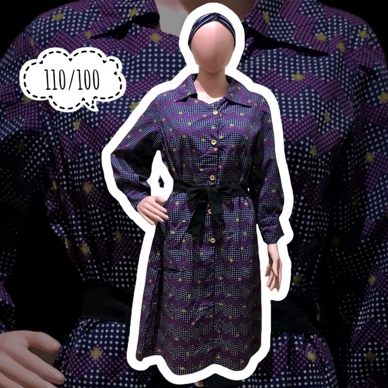 Dress Korean Vintage Premium Edisi 2 | Dress Bohemian | Dress Sabrina-10