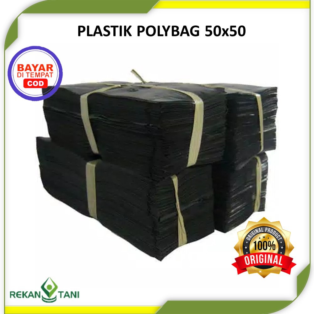 polybag / polibek Plastik 50x50 (isi 7 lembar)