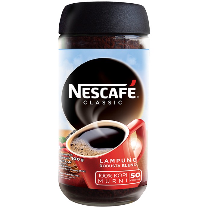 

Nescafe Classic Kopi Murni Jar 100gr