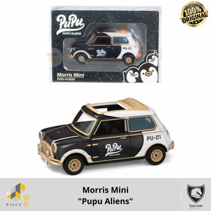 Tiny Diecast Morris Mini Pupu Aliens Mini Cooper By Eastern