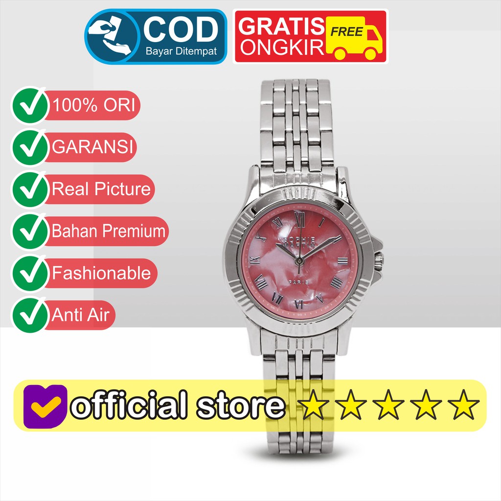 JAM TANGAN WANITA KENDALL SOPHIE MARTIN PARIS ORIGINAL BRANDED DISKON MEMBER PROMO