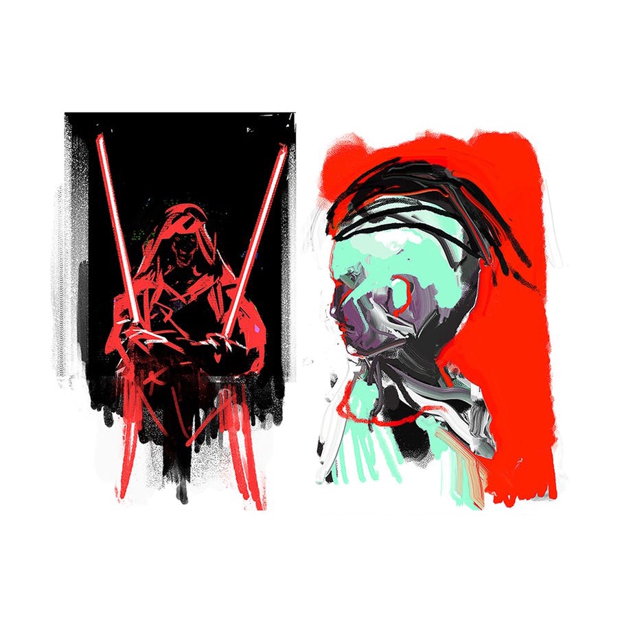 Supreme Acrylic Gouache - Photoshop Brushes