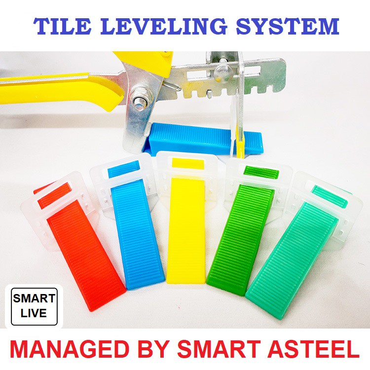 ASTEEL Wedges alat perata pasang keramik tipe pasak tile spacer leveling system hemat berkualitas