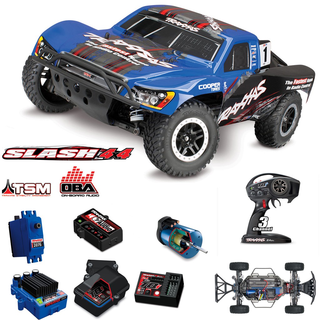 traxxas slash short course