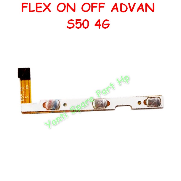 Flexible On Off Advan S50 4G Original New