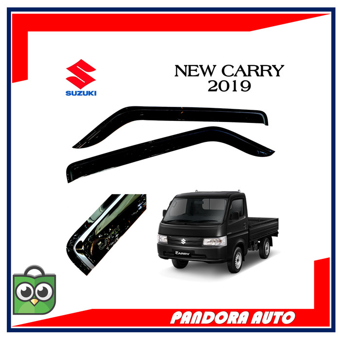 TALANG AIR MOBIL SUZUKI ALL NEW CARRY 2 PINTU TAHUN 2019 MODEL SLIM AKRILIK HITAM