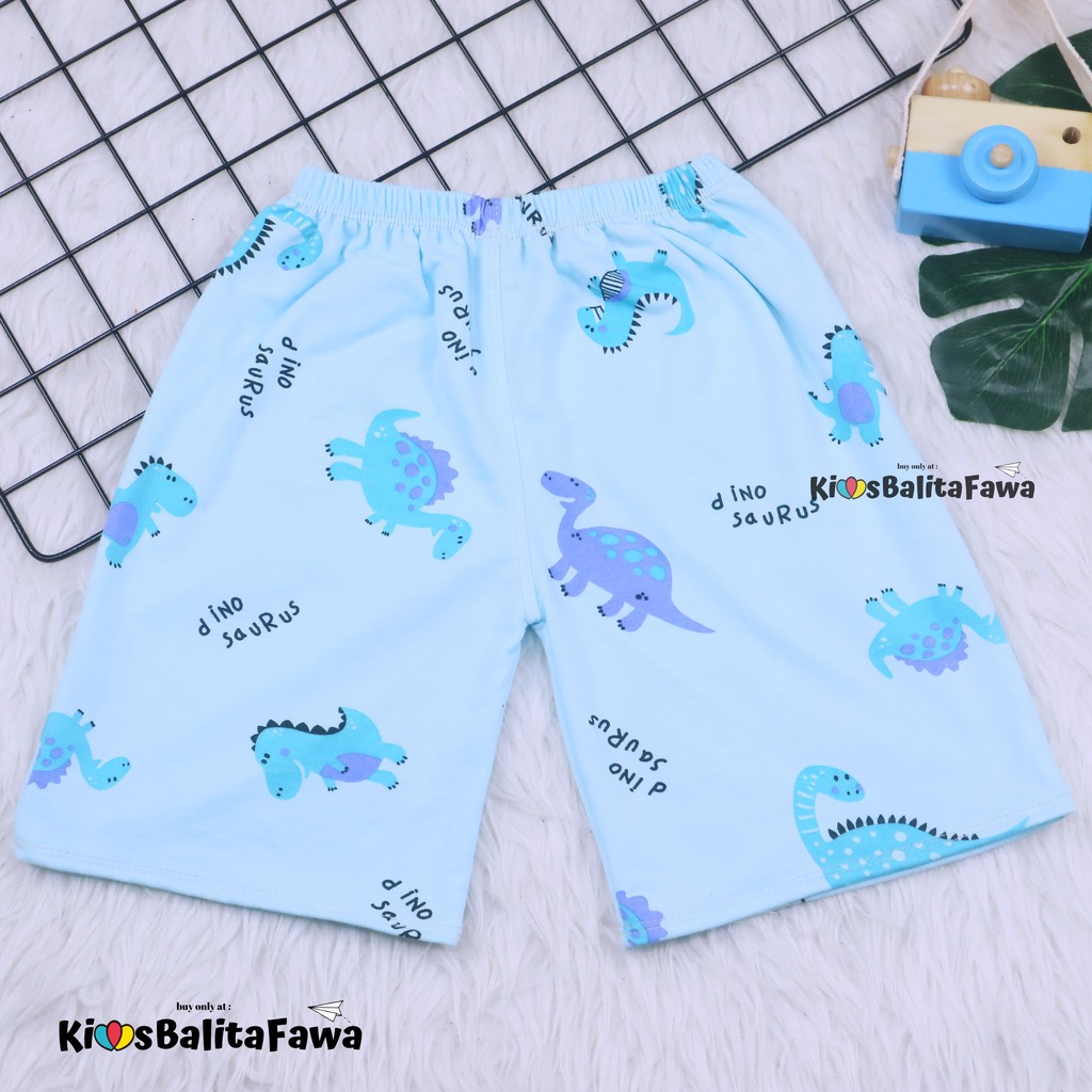 (IMPORT) LOVY SHORTIE Anak Perempuan TK 4-6 Tahun / Dalaman Bahan Babyterry Celana Pendek Tebal Adem