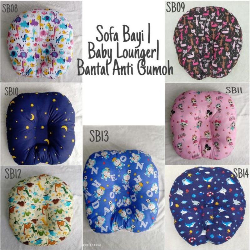 Sofa Bayi | Baby Lounger | Bantal Anti Gumoh