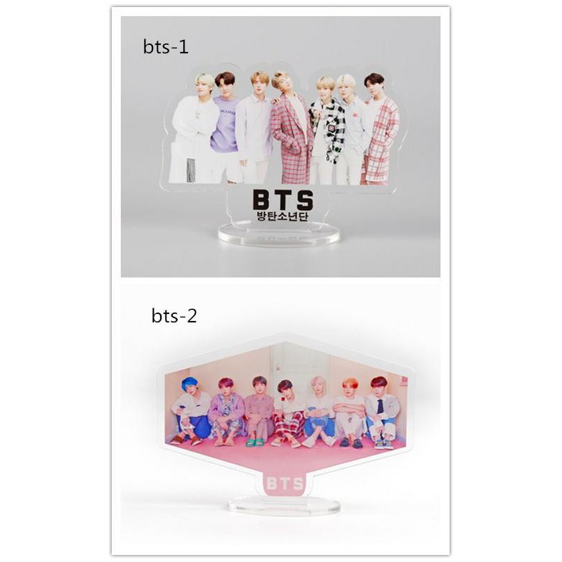 KPOP BTS Standing Plate Figure Stand