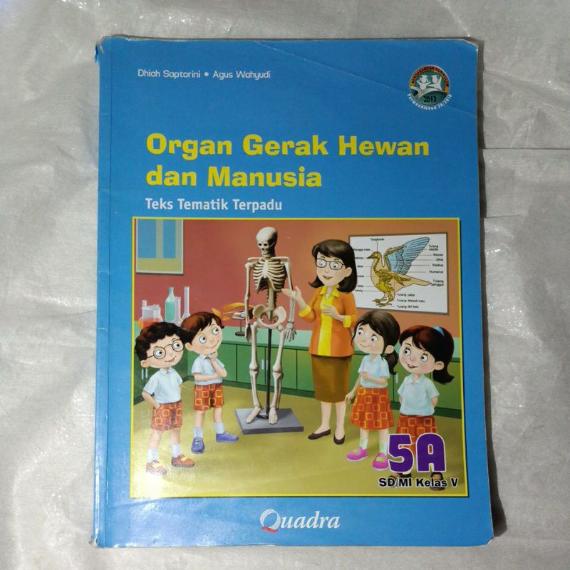 BUKU TEMATIK TERPADU QUADRA KELAS 5 SD BUKU TEMATIK TERPADU QUADRA ( BEKAS )