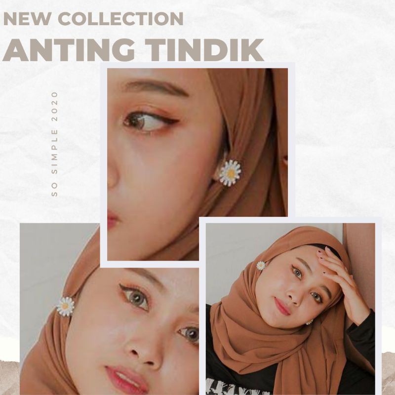 ANTING HIJAB TUSUK /TINDIK