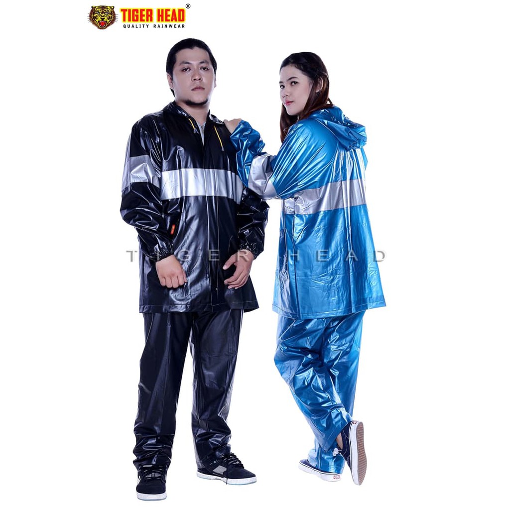 Tiger Head Jas Hujan Setelan Urban Jumbo (setara size XXL)