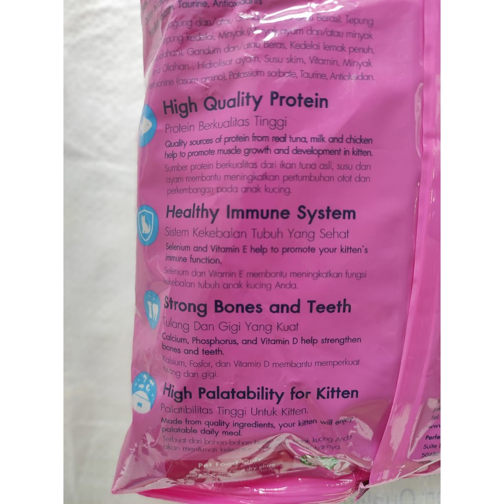 CAT CHOIZE KITTEN 1KG - Makanan ANAK KUCING Freshpack