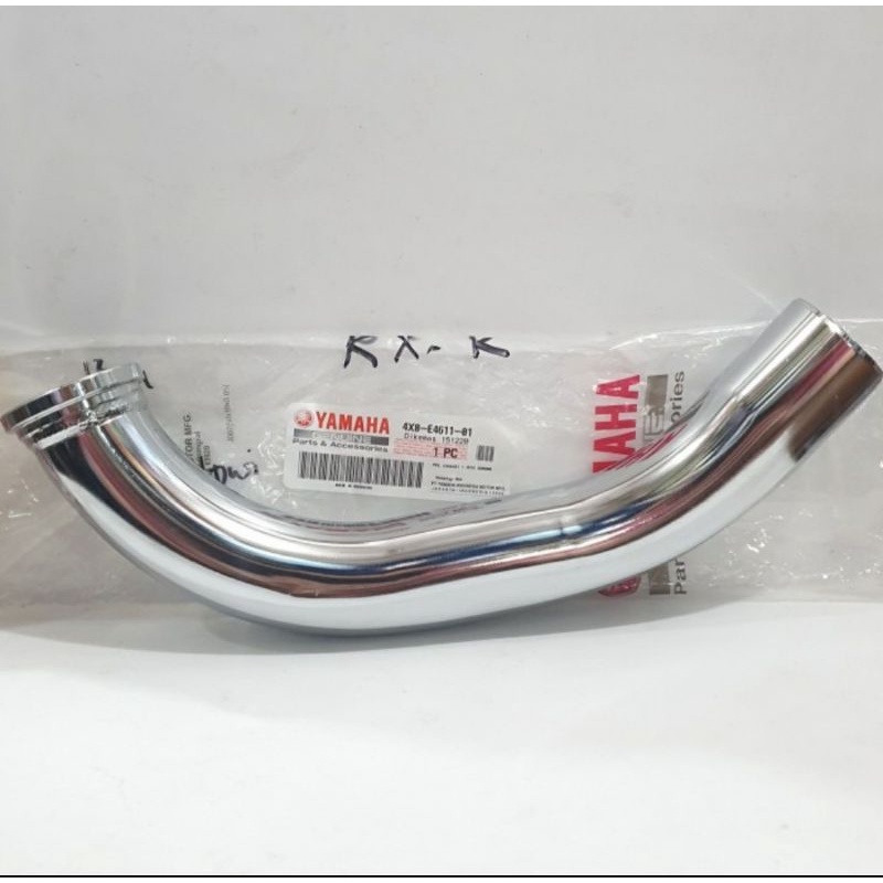 SAMBUNGAN LEHER KNALPIT RX KING RXK RX K ASLI ORI YAMAHA 4X8 E4611 01