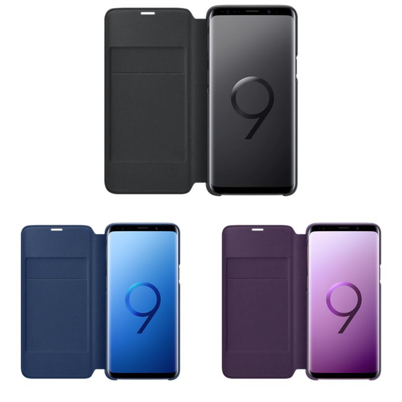 Samsung Galaxy S9 Original LED View Cover Flip Case Casing Lipat Kesing Buku