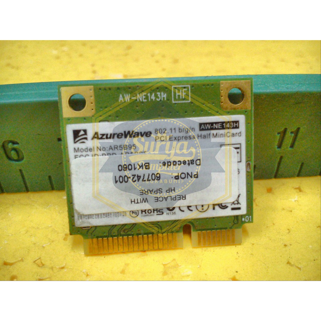 Wifi Wireless Card Netbook Hp Mini 110 -3014TU AR5B95