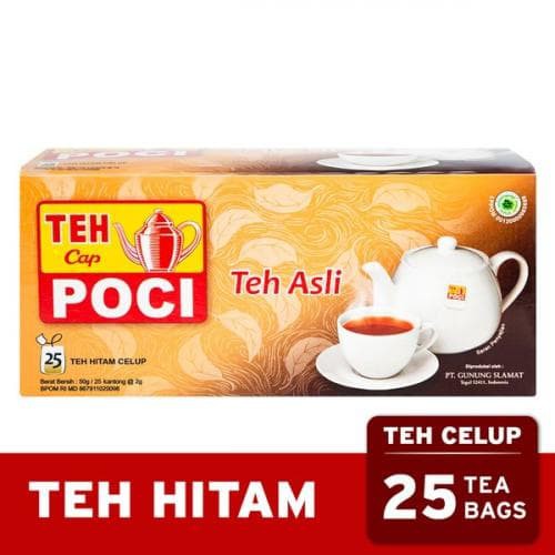 

Teh Celup Poci wangi Teh Asli @ 25 sachet x 2 gr DAPAT 3