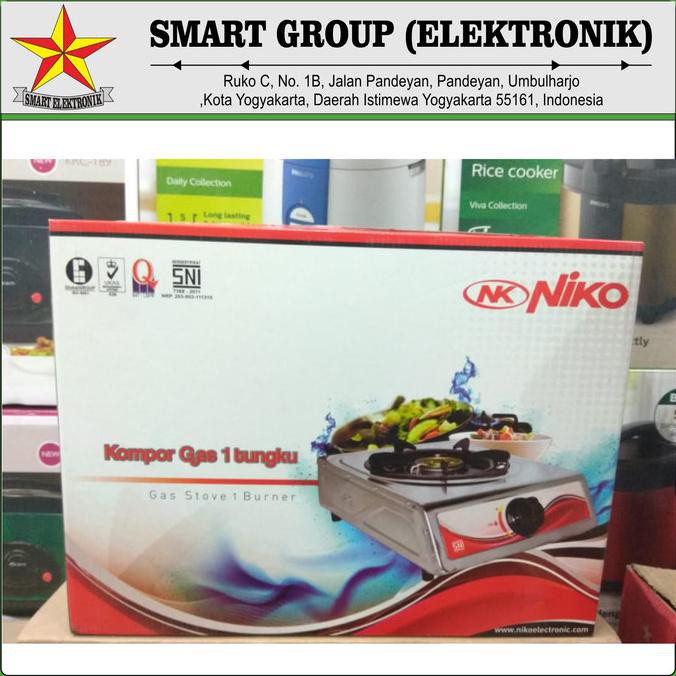Kompor Gas Niko Satu Tungku Nk101A - Diskon Khusus 
