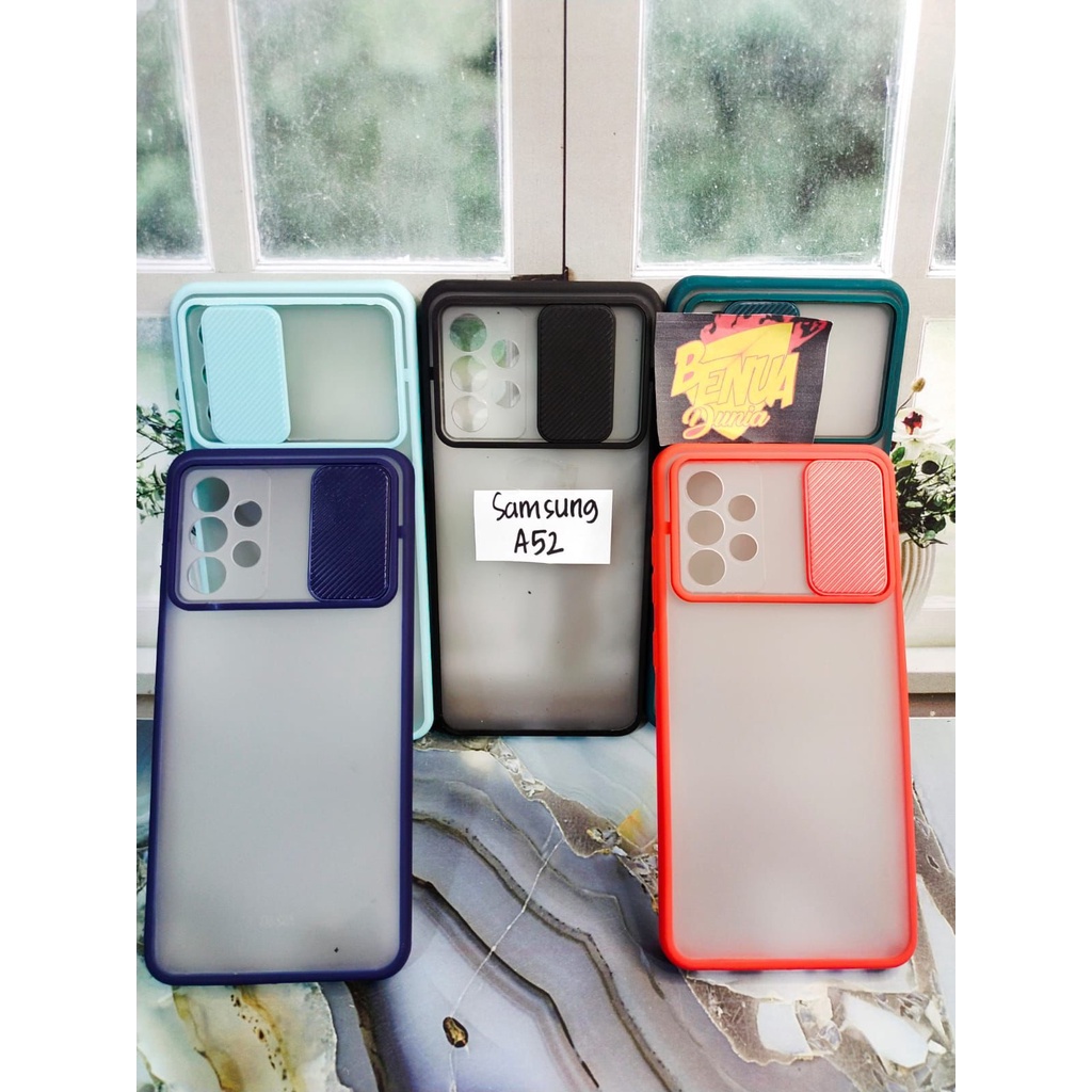 SAMSUNG A52 CASE SLIDE PROTECTION SLEDING KAMERA / CASE SLIDE SAMSUNG A52 - BENUA DUNIA