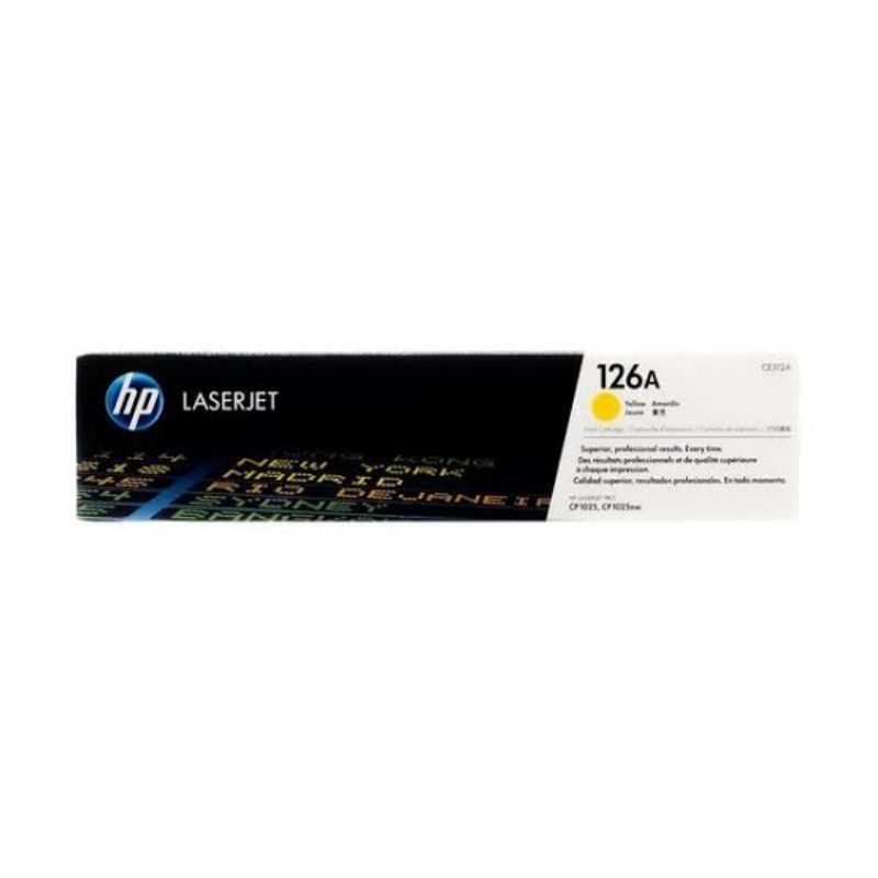 Toner HP laserjet 126a Toner HP laserjet CE312A HP 126a Yellow Catridge 126a yellow