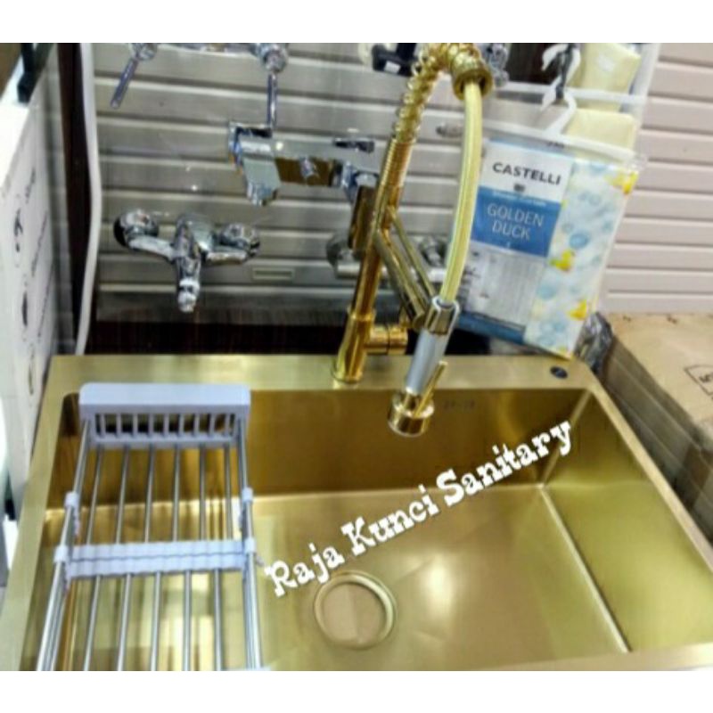 Kitchen Sink 8050 Gold Onan Golden Hand/Bak Cuci Piring 8050 Stainless GOLD