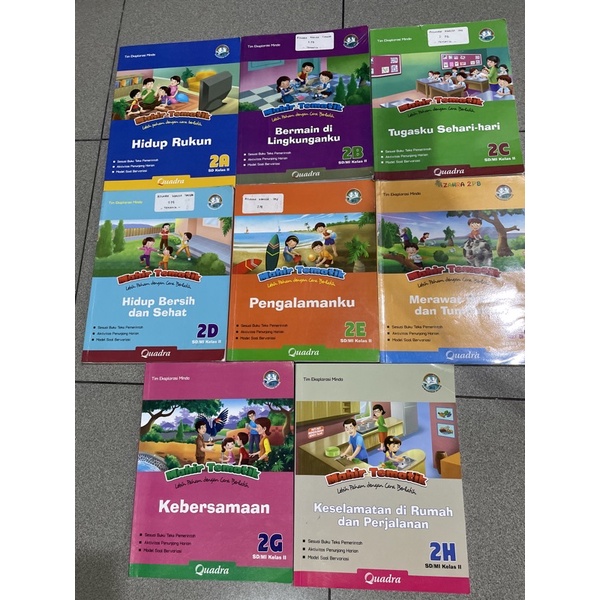 

Buku mahir tematik kelas 2 abcd quadra