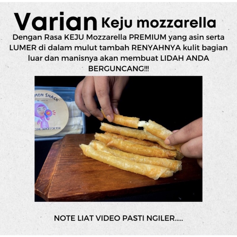 

keju aroma isi mozarella