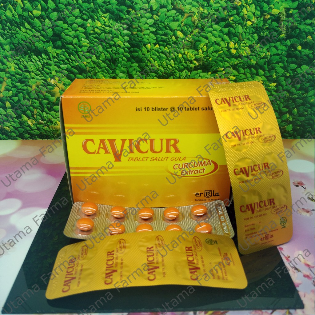 CAVICUR | PENAMBAH NAFSU MAKAN | CURCUMA FCT | IMUNITAS TUBUH