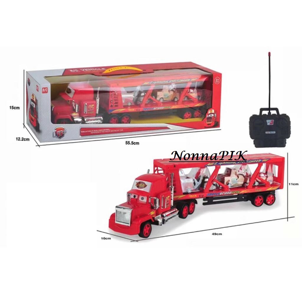 RC Truck Kontainer The Cars MACK THE TRUCK (RECHARGABLE BATTERY)