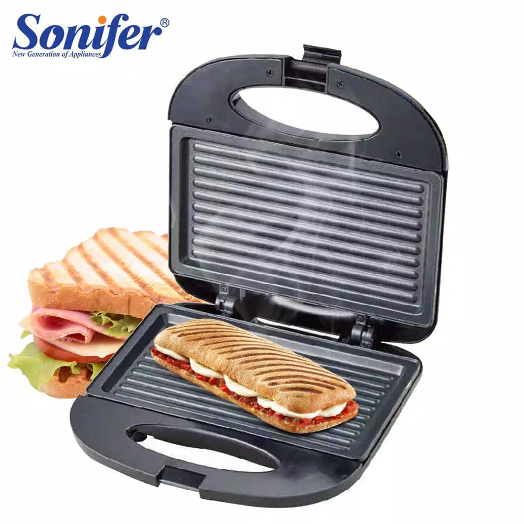 SONIFER TOASTER SANDWICH MAKER PEMANGGANG ROTI ALAT PEMBUAT SANDWICH