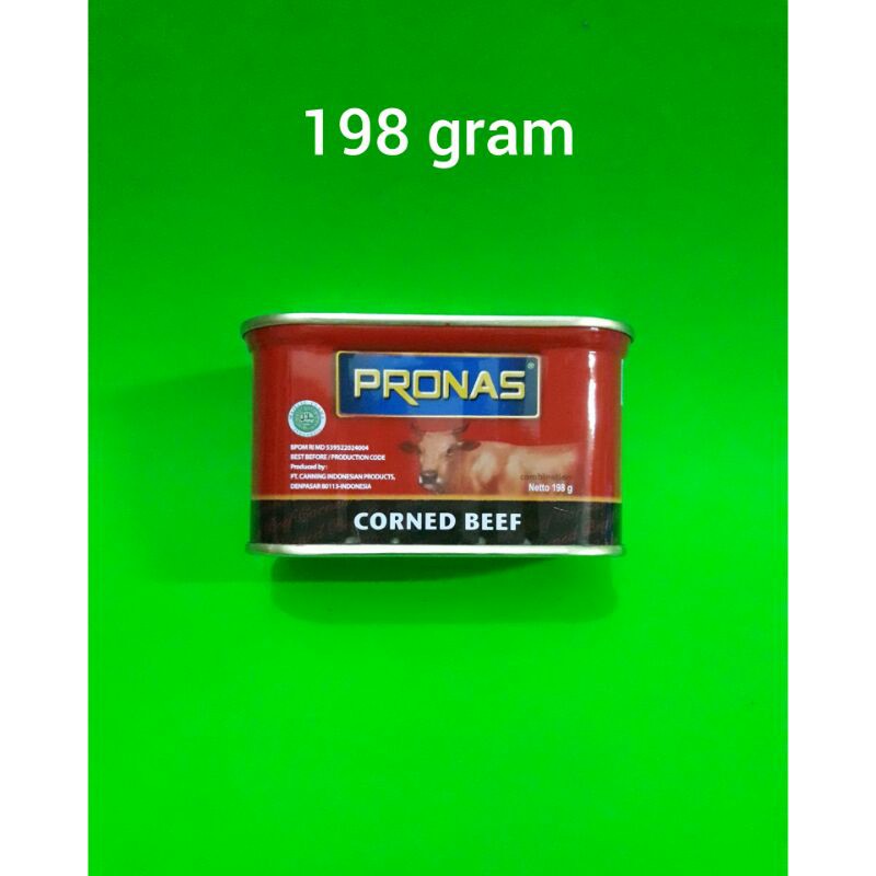 

Kornet Daging Sapi PRONAS 198 gram