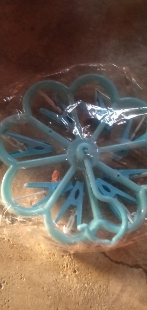 Hanger Jepit Kaos Kaki Mini Bunga Jemuran Pakaian