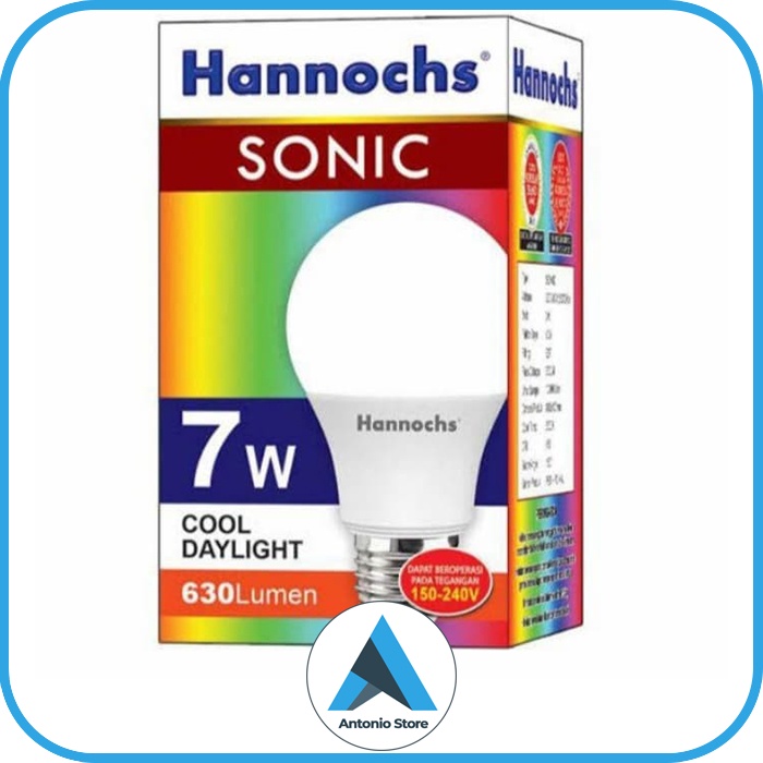 Hannochs SONIC lampu LED 7w/7 Watt