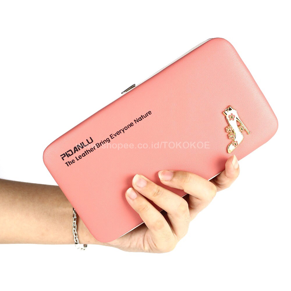 TOKOKOE - Dompet Wanita model Panjang Style Korea muat handphone box wallet Original - Pidanlu