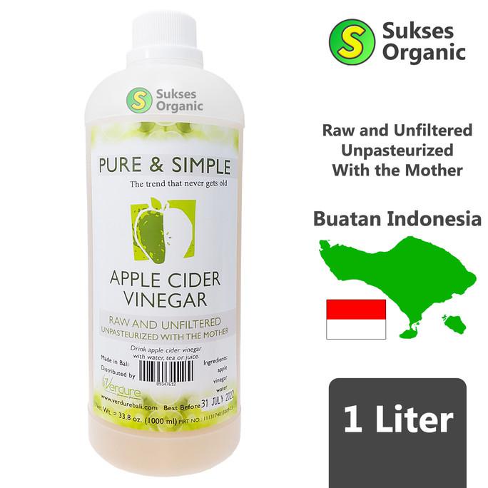 

Diskon Apple Cider Vinegar / Cuka Apel | 1 Liter | Verdure Promo Awal tahun