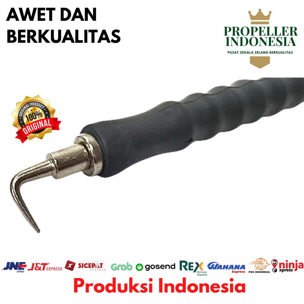 Kait Pengikat Kawat Baja Semi Retractable Pengikat Tali Besi Otomatis