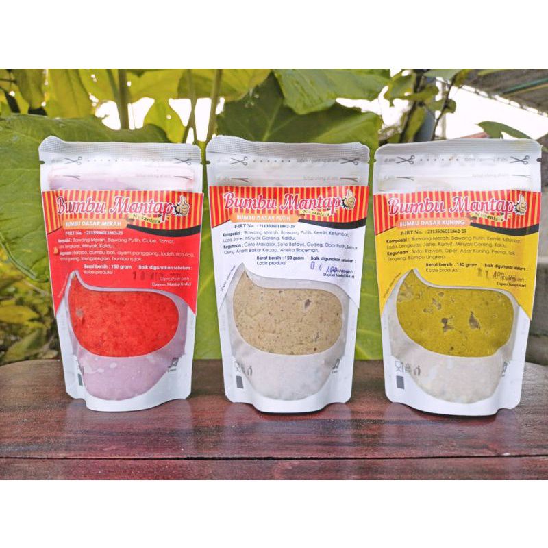 

Bumbu Mantap / Bumbu Dasar/Bumbu Masak