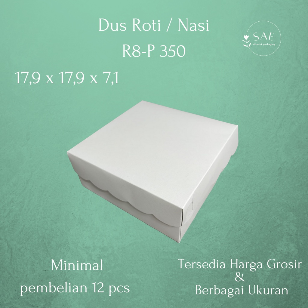 

DUS / KEMASAN SNACK / ROTI / KUE POLOS / NASI UKURAN BESAR