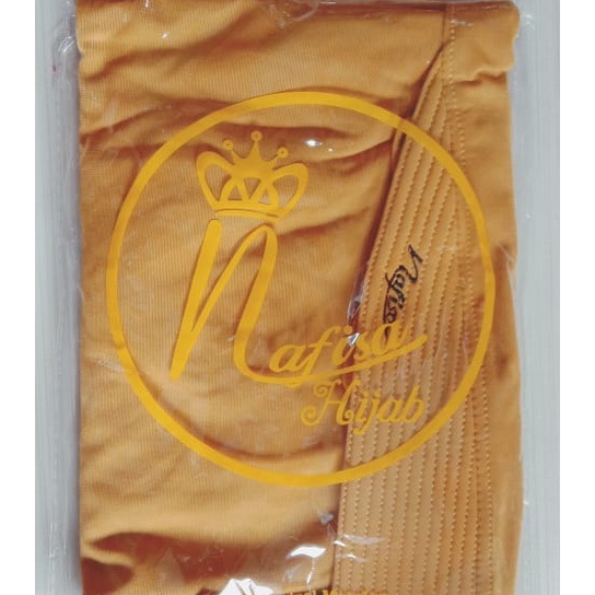 Jilbab Instan Nasra Rempel By Nafisha Hijab-MUSTARD