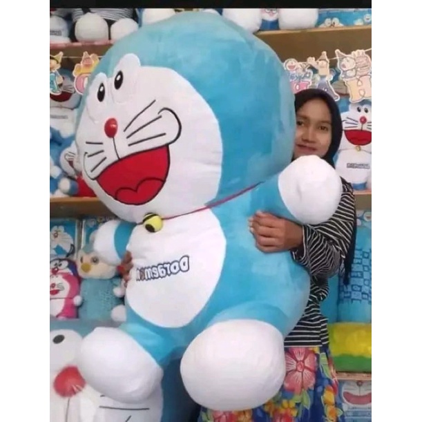 Boneka Doraemon jumbo 70 CM / boneka SNI