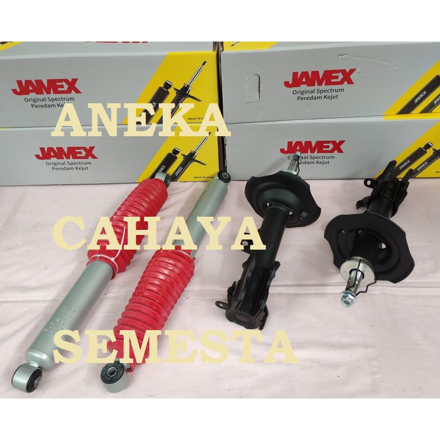 SHOCK BREAKER TOYOTA RUSH DEPAN & BELAKANG 2008- 2017 MERK JAMEX JX