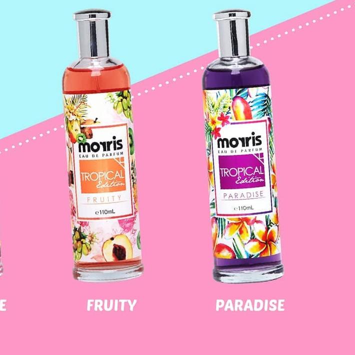 ♖ [] ✔ Parfum MORRIS Tropical Edition 110ML / Parfum Morris Pria dan Wanita EDP / Parfume Morris Mas